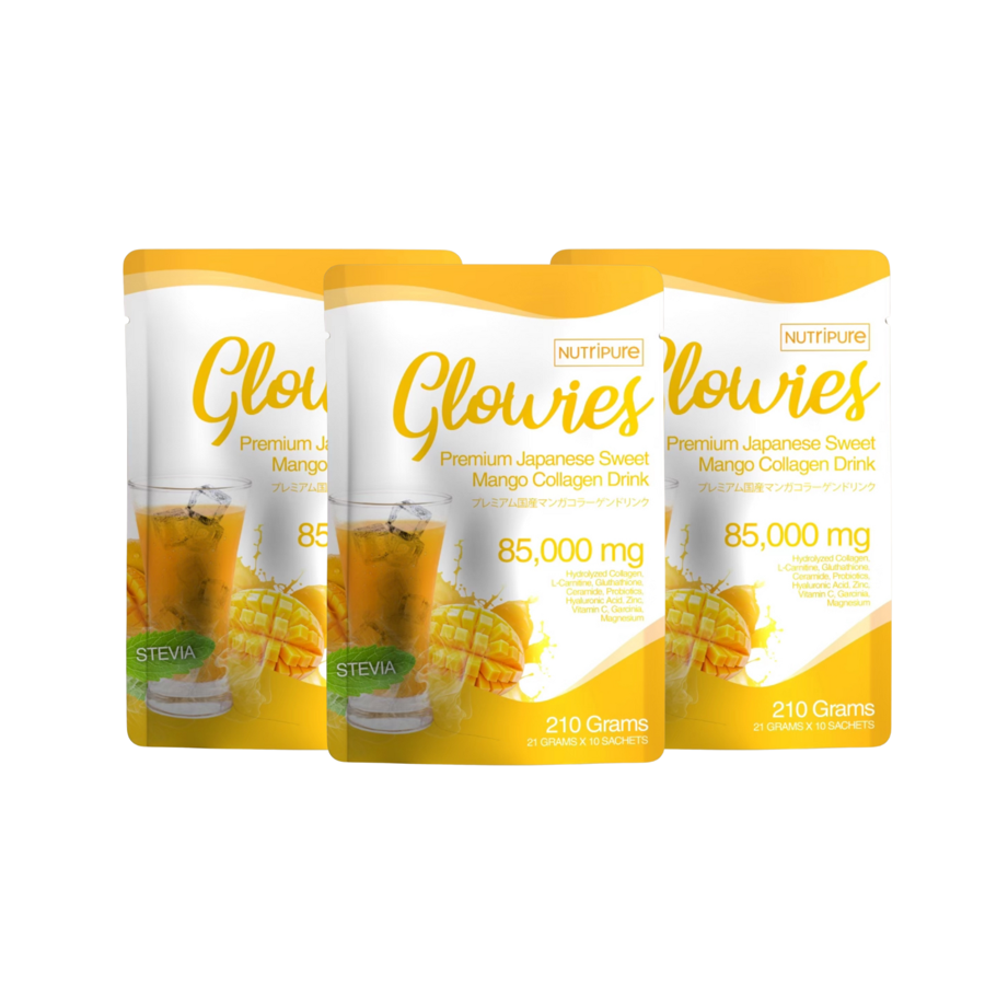 3 Glowies pouches